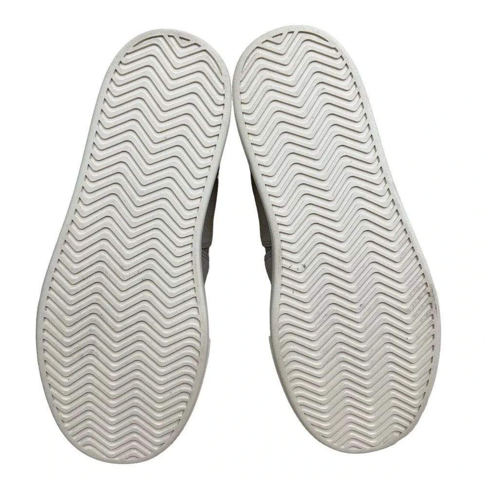 Vince Camuto Abbinna Sneaker Leather Gore Elastic Sides Grey‎ Women Size 7.5M